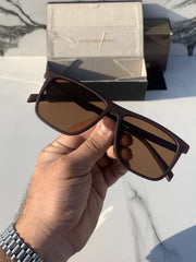 PORSCHE DESIGN SQUARE BROWN