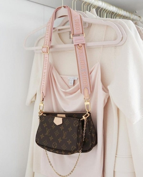 Shoulder Bag Louis Vuitton Multi Pochette Bag Pink Louis Vuitton