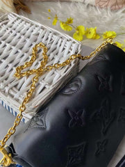 Louis Vuitton LV M81400 Bubblegram On Strap With OG Box & Dust Bag (Black - 637)