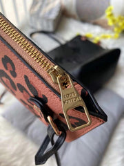Louis Vuitton LV M58525 Neverfull Tote Bag Premium Quality With Extra Pouch & Dust Bag