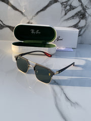 RAYBAN 04 GOLD GREEN
