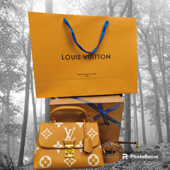 Louis Vuitton LV Madeline BB Handbag with LV Gift Box Carry Bag