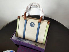 Tory Burch Mini Tote Bag With OG Box & Dust Bag & Extra Shoulder Strap (Green 595)
