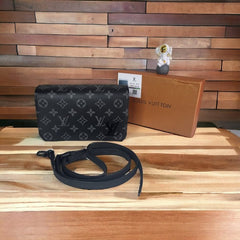 Louis Vuitton LV Aero Mini Soft Trunk With OG Box & Dust Bag (Black Grey - 723)