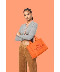 Marc Jacobs The Leather Tote Bag Small Dragon With Dust Bag