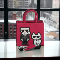 Karl Lagerfeld Maybelle Crossbody Shoulder Bag With Dust Bag (Pink - 467)