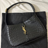 YSL Hobo Croc Skin With Original Box