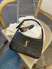 YSL Hobo Croc Skin With Original Box