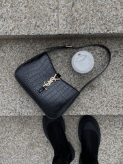 YSL Hobo Croc Skin With Original Box