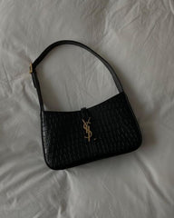 YSL Hobo Croc Skin With Original Box