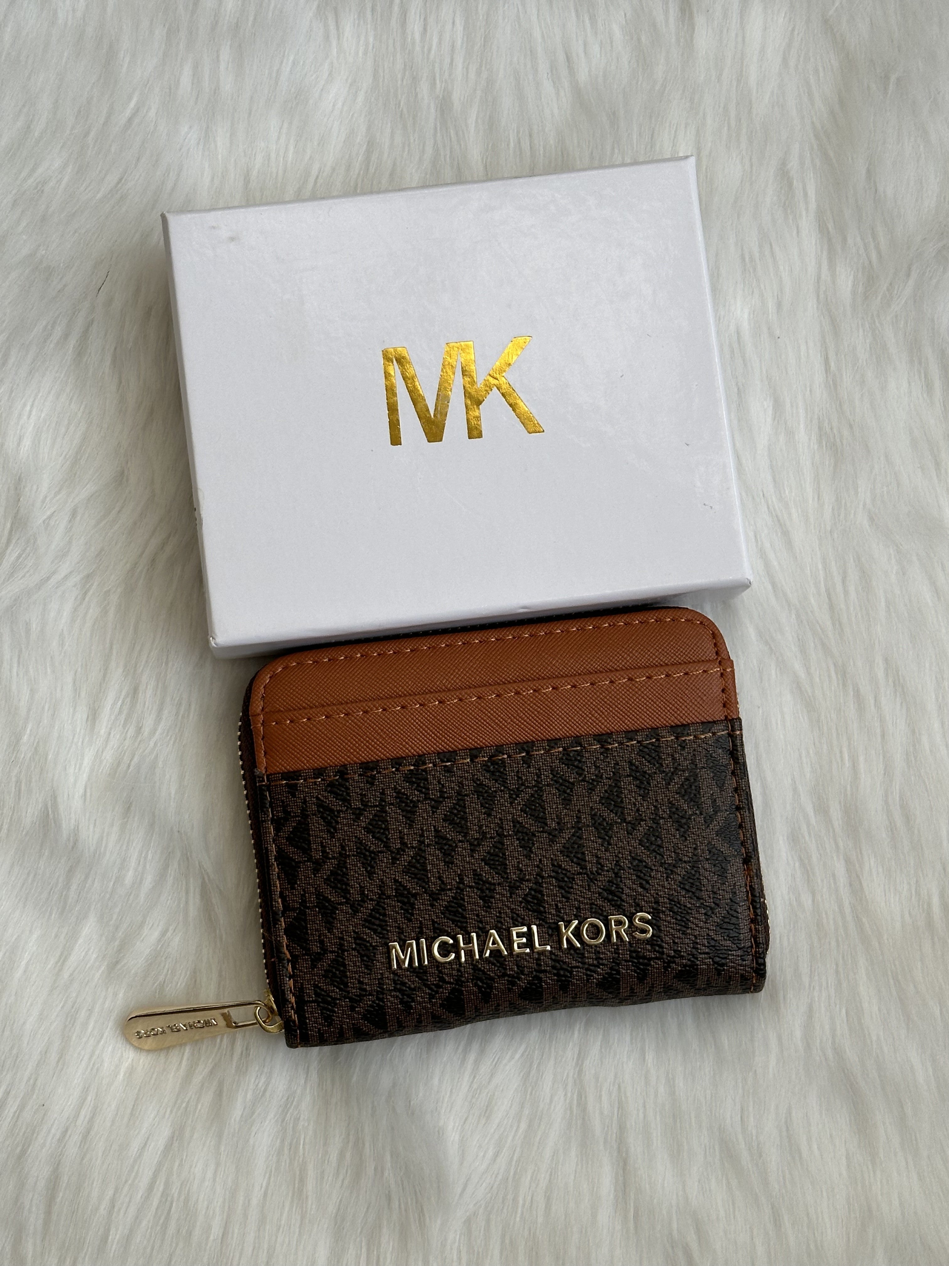 Compact Wallet Michael Kors Small Brown Wallet Bifold Wallet