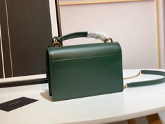 YSL Sunset Top Handle Green With Original Box