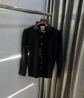 Scotch & Soda Black Texture Fabric Premium Shirt