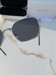 MARC JACOBS 9185 SILVER BLACK