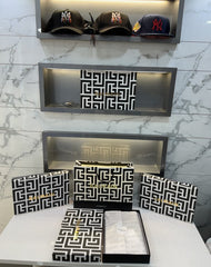 Balmain Paris White Steel Logo Shirt With Premium Box Packing And Carry Bag