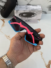 OAKLEY 9280 BLACK BLUE PINK