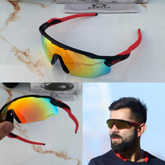 OAKLEY 9208 RADAR BLACK RED