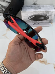 OAKLEY 9208 RADAR BLACK RED