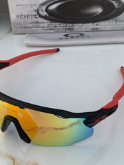 OAKLEY 9208 RADAR BLACK RED