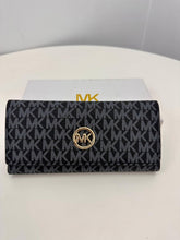 Michael Kors MK Long Wallet With OG Box (Black 781)