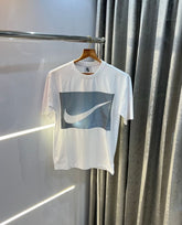Nike White Reflective Print Premium Oversized T-Shirt