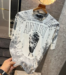 Amiri White Crystal Ball Imported Oversized T-Shirt
