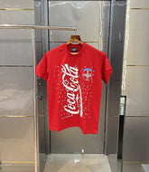 HM Red Coco Cola Edition Premium Oversized T-Shirt