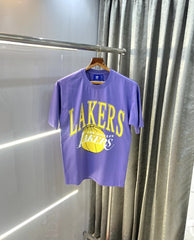 Adidas Lakers Edition Purple Imported Oversized T-Shirt