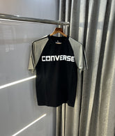 Converse All Star Grey Black Imported Oversized T-Shirt