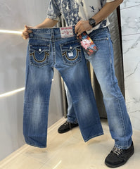 True Religion Sky Blue Imported Premium Boot Cut Denim