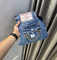 True Religion Sky Blue Imported Premium Boot Cut Denim