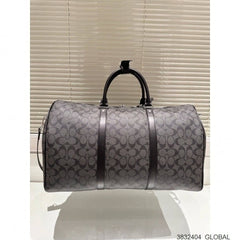 Coach Boston Premium Edition Duffle Bag With Dust Bag (Black 690)