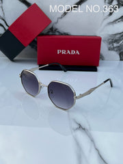PRADA 363 SILVER BLACK