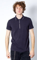 ARMANI EXCHANGE PREMIUM IMPORTED POLO NAVY BLUE (461)