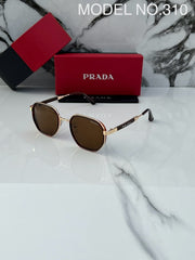 PRADA 310 GOLD BROWN