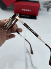 PRADA 310 GOLD BROWN
