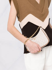 Michael Kors MK Jet Set Charm Shoulder Bag With OG Box & Dust Bag (White - 414)