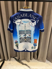 Casablanca Turkish Cotton Half Sleeve Shirt