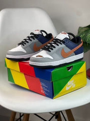 Nike Dunk Low EKIN White Neutral Grey Orange sale