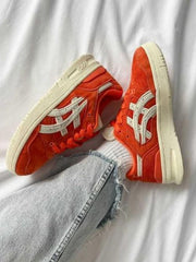 Asicss EX89 Kith Orange Suede Cream Fix Rate 340