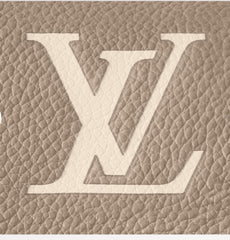 Louis Vuitton Nano Diane Bicolour Monogram Empreinte Leather With OG Box & Dust Bag (M45985 Khakhi)