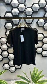 GC LOGO EMBOSSED PREMIUM BLACK TSHIRT