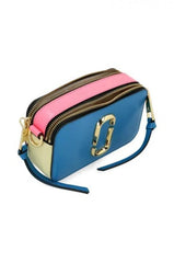 Marc Jacobs The Snap Shot Camera Sling Bag With Dust Bag & OG Box (996 Pearl Blue)