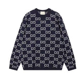 GC LOGO MONOGRAM PRINT PREMIUM FULL SLEEVES SWEATER