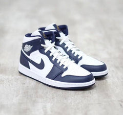 NIKEE AIR JORDAN 1 MID OBSIDIAN