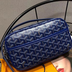 Goyard Paris Cap-Vert PM Unisex Sling Bag With Dust Bag (GY Navy Blue)