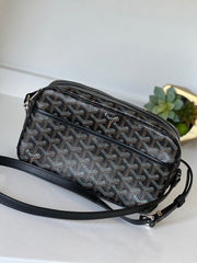 Goyard Paris Cap-Vert PM Unisex Sling Bag With Dust Bag (GY Black)