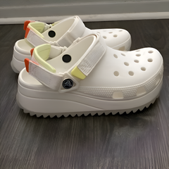 Crocs Classic Hiker Clogs White
