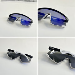 Oakley 9280 Black Blue Revo