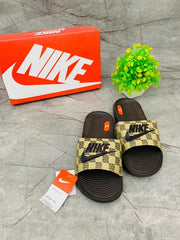 NIKE JUST DO IT BROWN